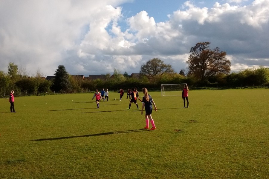 Crick ladies football